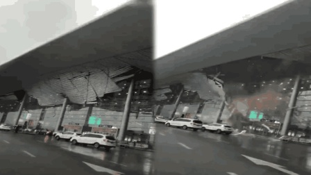 壹周资讯：南昌机场突遇强风 屋檐装饰材料被大风刮落        5.8