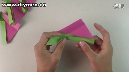 折纸视频教程之礼品包装盒