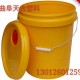 12L全新料化工桶 PP材料塑料涂料桶 药剂包装桶