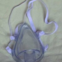 吸氧面罩XRQ-1中号面罩 透明一次性面罩 氧气面罩