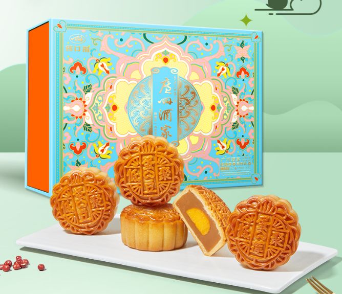 上海月饼包装设计_月饼礼品盒包装贴图材质_自制月饼怎么保存包装